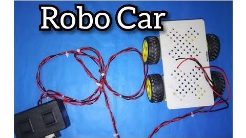 Robo Car with DPDT switch | Remote control car