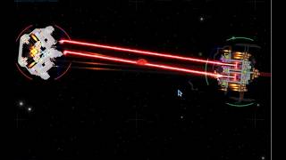 The Vivisector - Cosmoteer Chaingun Ship Design