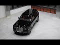 Klassen rolls royce cullinan armored and stretched cars  bunker black full review interior exterior