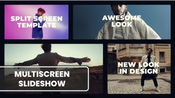 Multiscreen Slideshow for After Effects Templates 2024