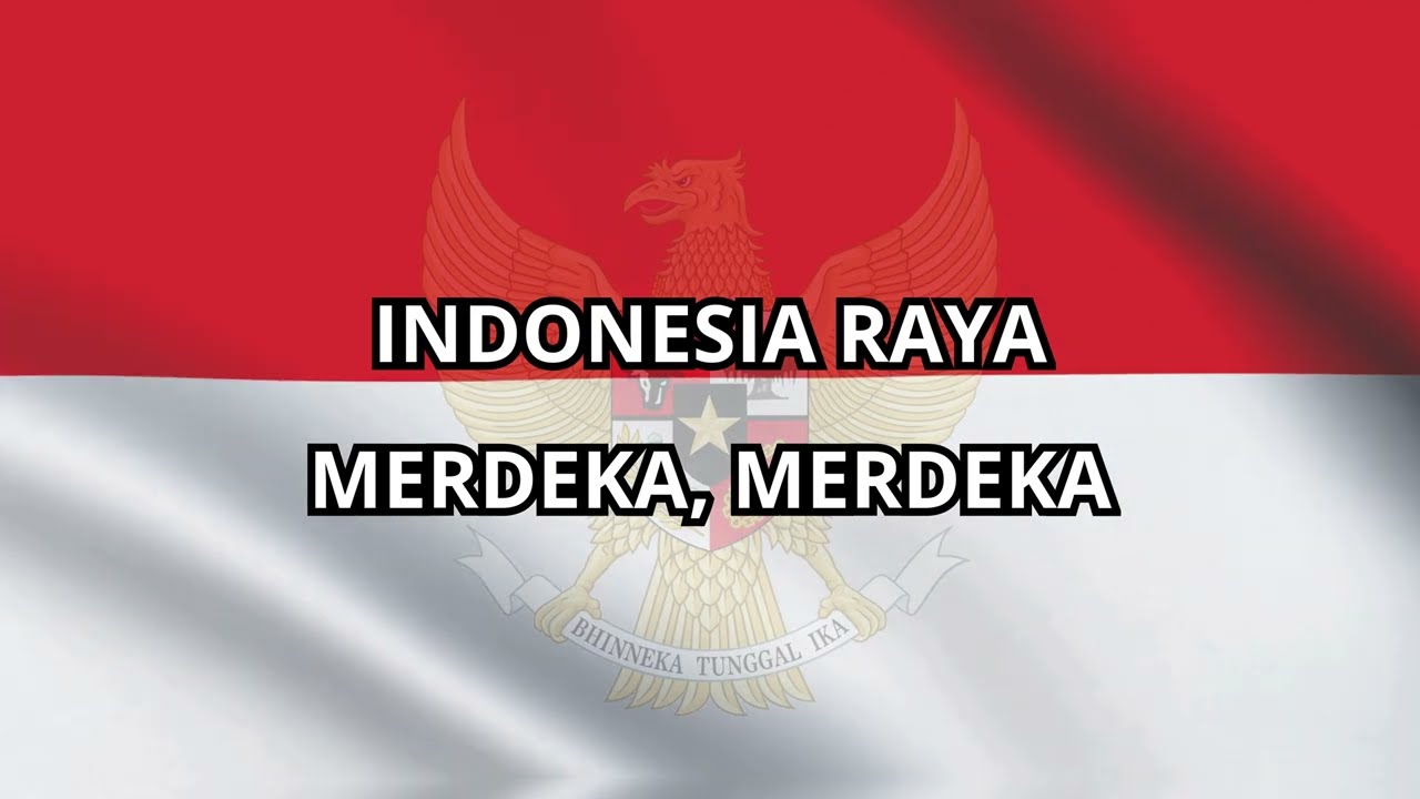 INDONESIA RAYA | Lagu Kebangsaan Republik Indonesia | Cipt. W.R. Supratman