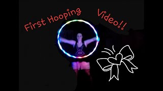 My First LED Hoop Video