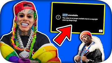 6IX9INE "Gooba" Music Video REMOVED From YouTube + Lil Uzi Vert Challenged to FIGHT YK Osiris