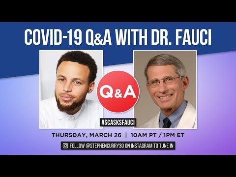 Stephen Curry and Dr. Anthony Fauci | COVID-19 Q&A