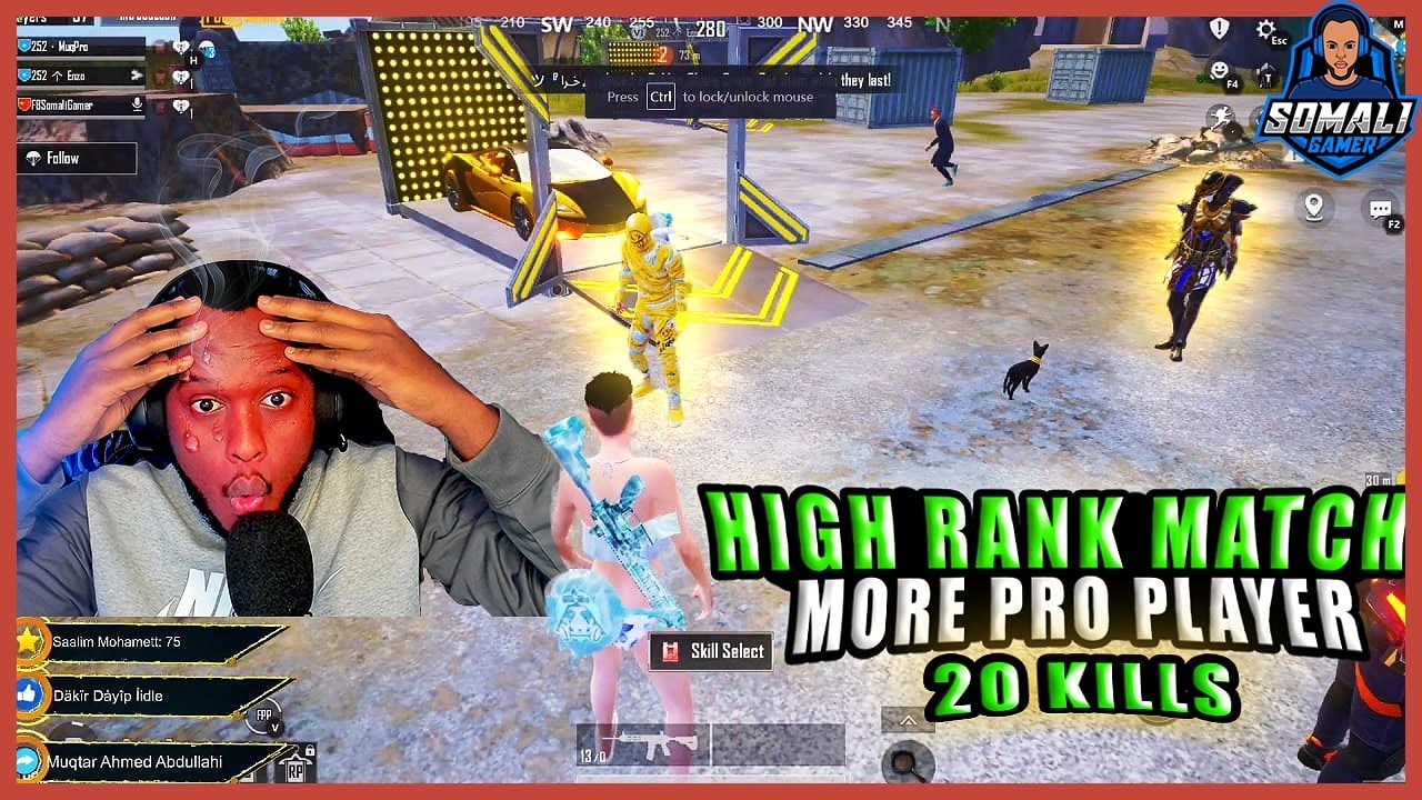 HIGH RANK MATCH MORE PRO PLAYER 20KILL  🔥| PUBG MOBILE