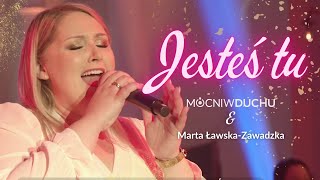 Video thumbnail of "02. Jesteś tu [LIVE] | Oddycham na nowo (2022) | Mocni w Duchu [muzyka] official"