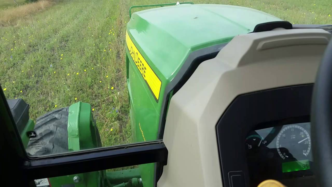 Planting hay grazer with the John Deere 6140D YouTube