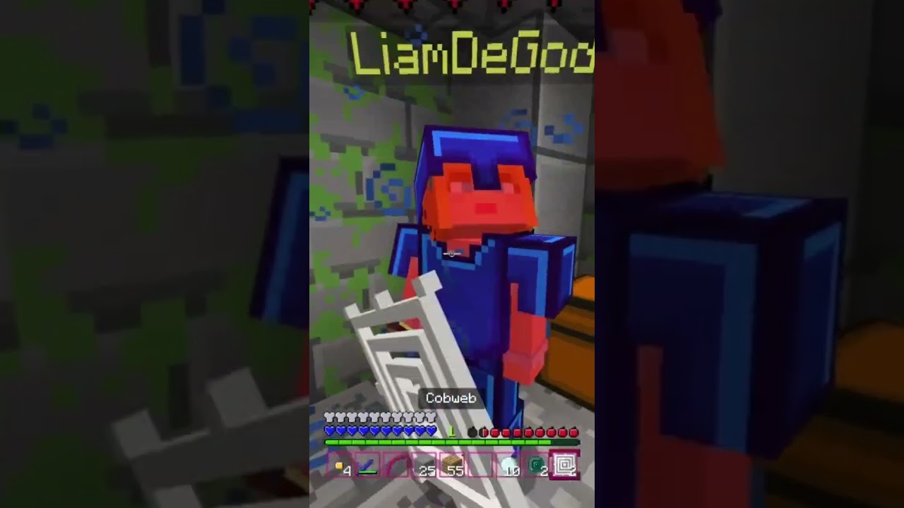 Minecraft Bedrock OP web in skywars