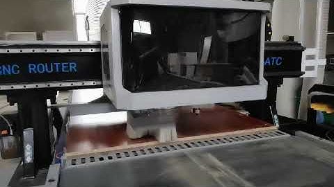 iGolden CNC nest machine with automatic tool change working in our customer