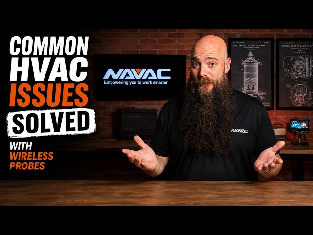 Common HVAC Issues Solved with NAVAC Wireless Probes