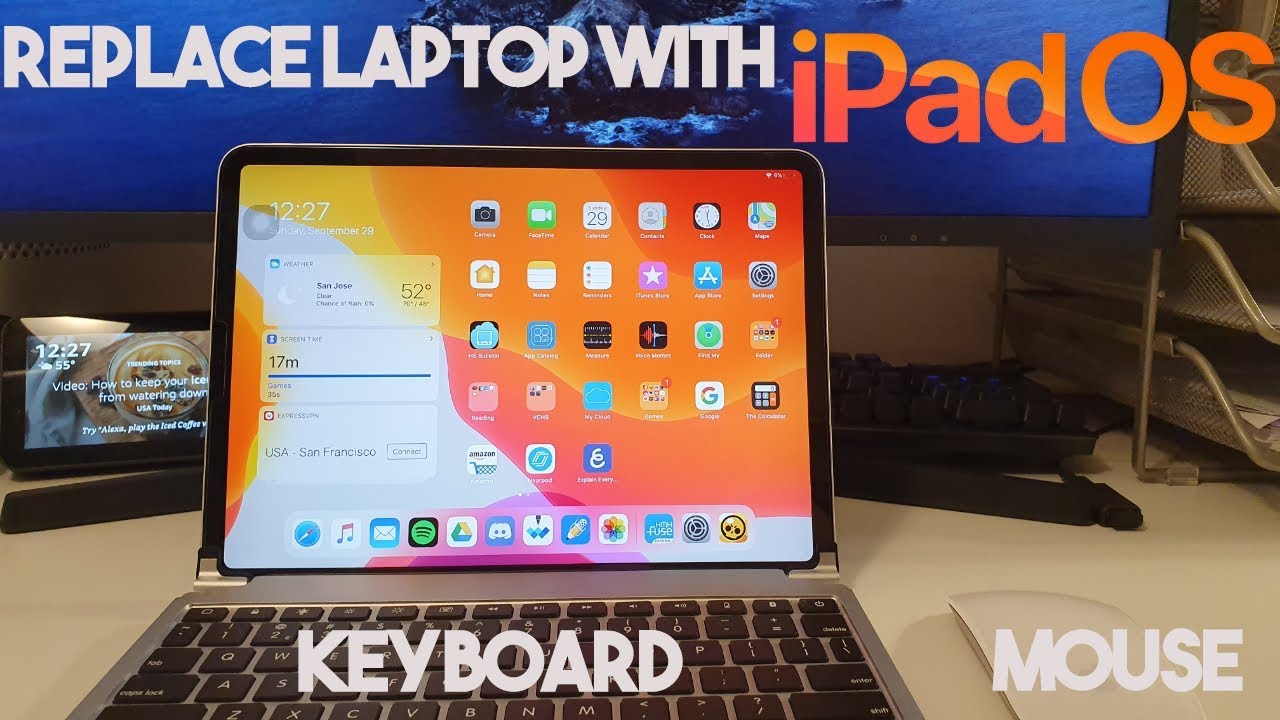 Can you replace your laptop with iPad running iPad OS ...