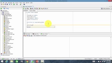 021 Range Partition based on range of values