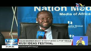 Kisumu governor pledges support for NMG's Kusi Ideas Festival
