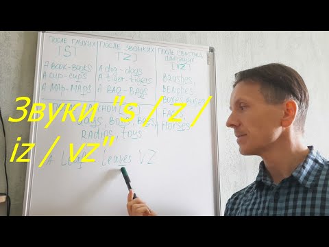 12  Звуки  s  z  iz  vz