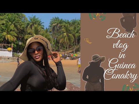 Beach Vlog in Guinea Conakry🇬🇳 #viral #explore #mukbang