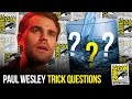 Paul Wesley Answers TRICK Questions at Comic Con 2018