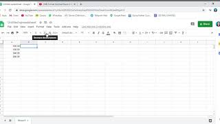 How to use Decimal Set function (Google Sheets)