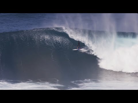 Epic First Swell of the Season at Jaws - Kai Lenny riding new Big Wave Gun design