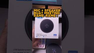 Mic + speaker buat meeting rame-rame! EMEET OFFICECORE M1A #odesensei #StreamerMagang #emeet
