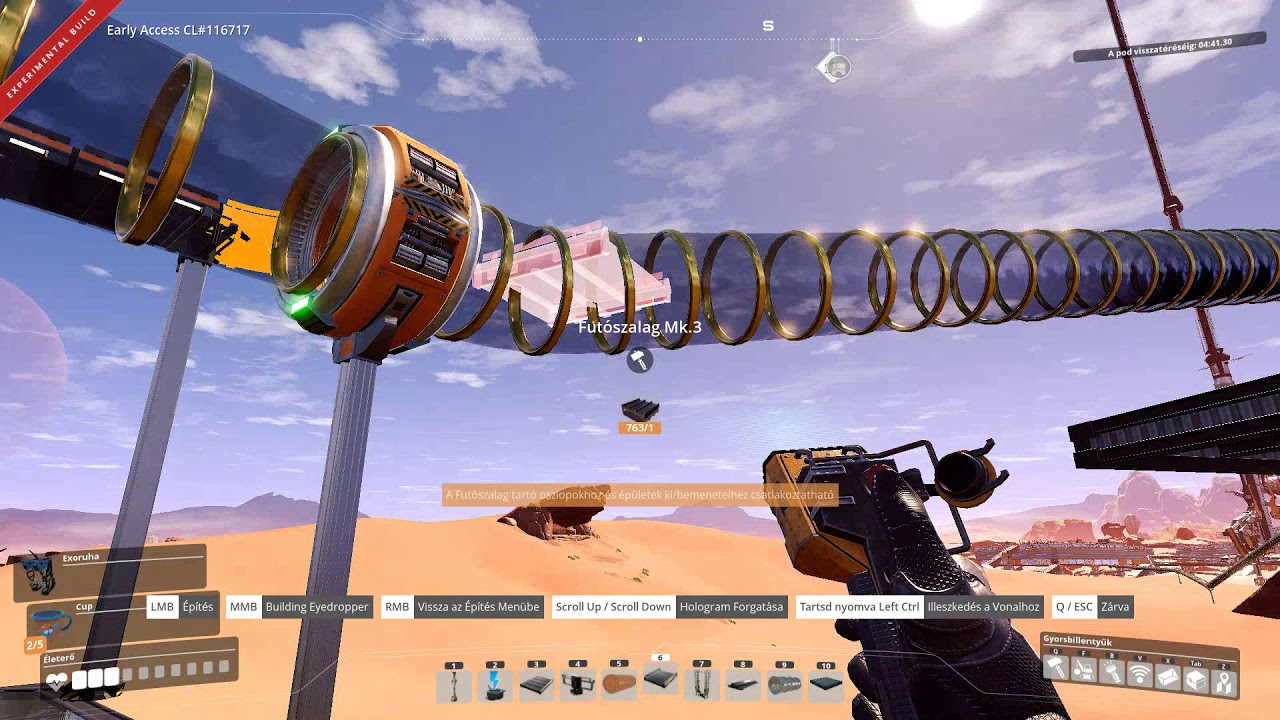 [HUN] Satisfactory - Desert Trains 26 (Modular Engine Production) - YouTube