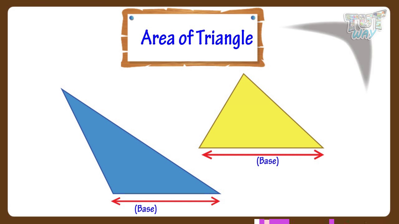 Perimeter And Area Of Triangle Grade 4 5 Tutway Youtube Perimeter And Area Of Triangle Grade 4 5 Tutway Youtube