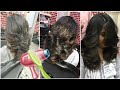 How to blowdry soft curls in Hindi/step by step/tutorial/easy way/Hair ki setting kaise kare/Incurls