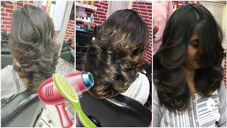 How to blowdry soft curls in Hindi/step by step/tutorial/easy way/Hair ki setting kaise kare/Incurls screenshot 1