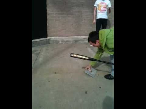 breaking a brand new ipad with a bat 5 mins after getting it youtube