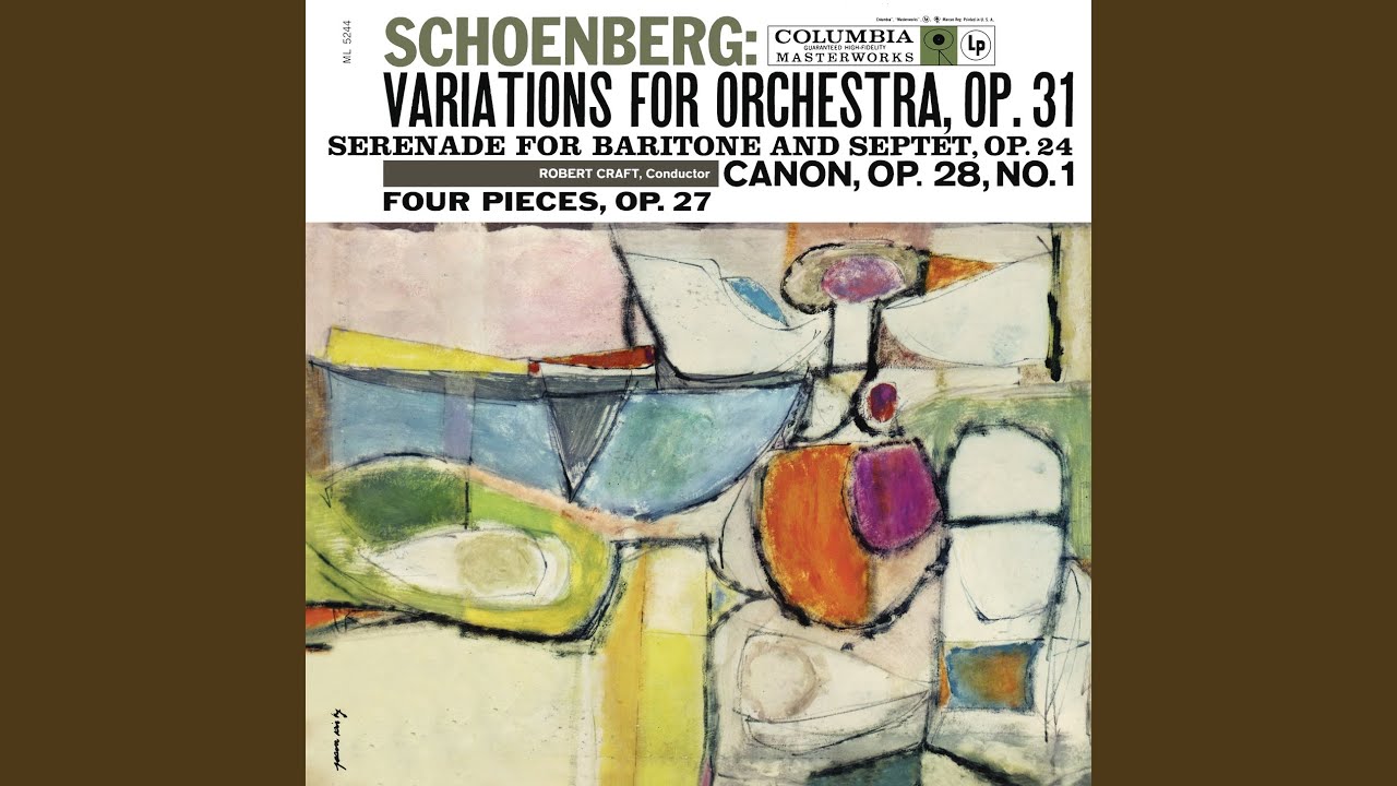 Ver Serenade for Baritone and Septet, Op. 24 (1920-1923) : IV. Sonnett No. 217 by Francesco... en YouTube Ver Serenade for Baritone and Septet, Op. 24 (1920-1923) : IV. Sonnett No. 217 by Francesco... en YouTube