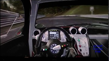 Need For Speed Shift(PS3) - Pagani Zonda R - Nürburgring Inside (Best Quality 1080p !)
