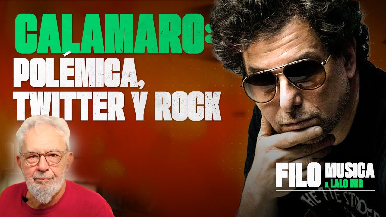 Andrés Calamaro y el ROCK NACIONAL: desde LOS RODRÍGUEZ hasta ALTA SUCIEDAD | Filo Música x Lalo Mir