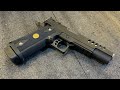 WE Airsoft 2011 Hi-Capa 5.1 Type K Semi Automatic Gas Blowback Pistol review and shooting test