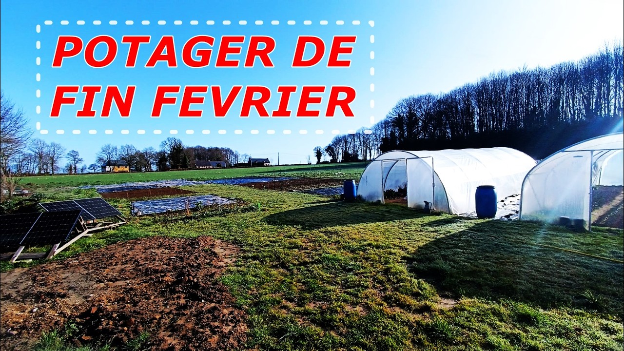 La visite du potager breton EN FEVRIER !