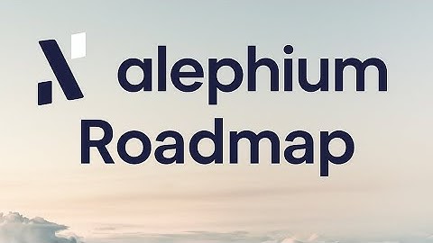 Alephium Roadmap for October 28th 2025