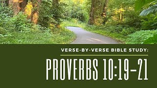 Repairing The Breach Ministries Bible Study: Book of Proverbs, Pt. 48