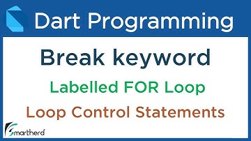 Dart BREAK Statement with Labelled FOR Loop. Dart Flutter Tutorial #5.5