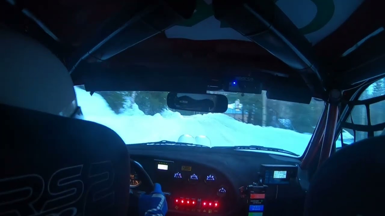 Hälsingerallyt SS2 2025 Avåkning