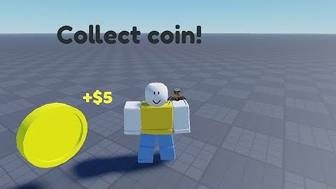 How to make a collectible coin in Roblox Studio!