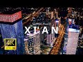 Xian china  in 4k ultra 60fps by drone
