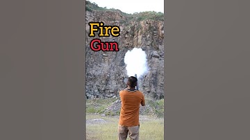 Fire Gun, New Science Project #shorts #science #technology #trending #experiment #viralshorts