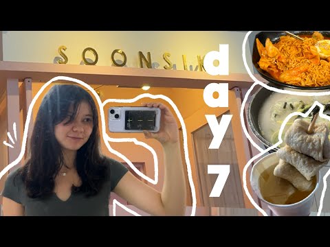 day 7 in korea (a full week already?!) | getting my haircut, myeongdong | study abroad 2023 day 7