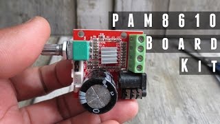 PAM8610 Digital Hi-Fi Audio Class D - Test