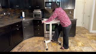 Mount‑It! Adjustable Rolling Laptop Desk Review | Mobile Sit‑Stand Workstation for Home & Office
