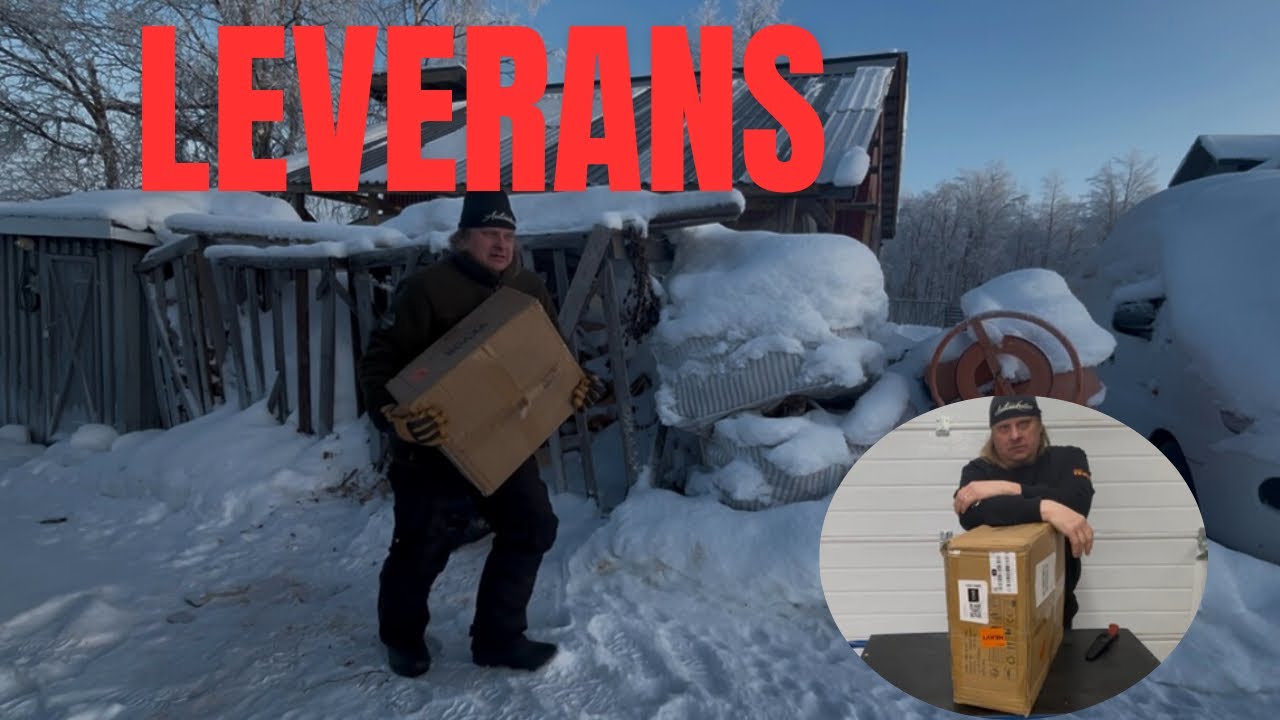 Paket från Vevor  vad kom i paketet  