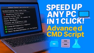 Speed Up ANY PC in 1 Click! 💻 Advanced CMD Script screenshot 4