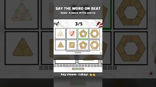 Say The Word On Beat In ADOFAI #adofai #challenge #sayonbeat #trending