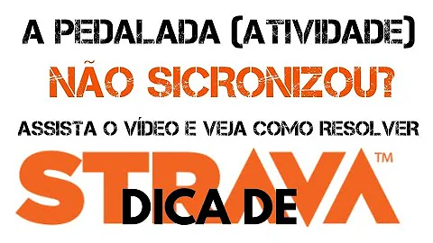Como resolver problema no Strava?