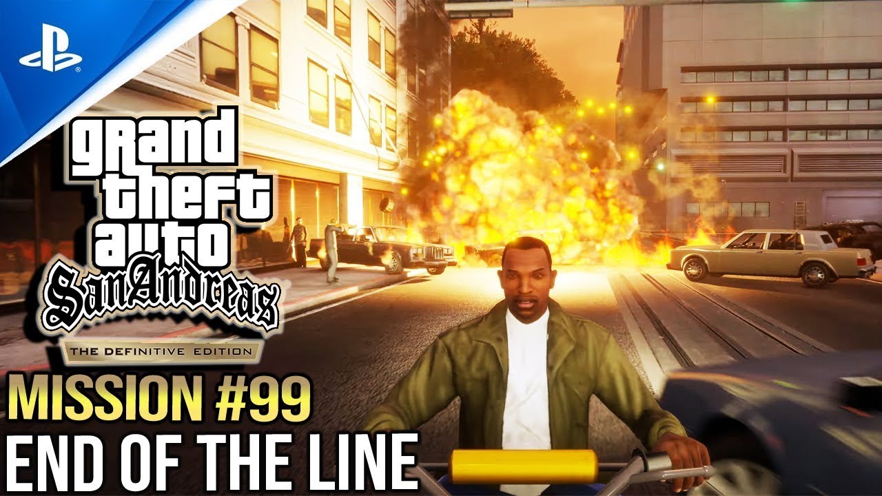 GTA San Andreas End of The Line Full Mission Gameplay