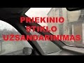 XSARA PICASSO.(Leidžia vandenį pro priekinį stiklą)