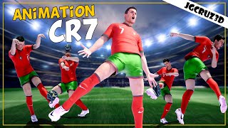 Cristiano Ronaldo Doing The Ishowspeed Tiktok Trend - 3D Animation